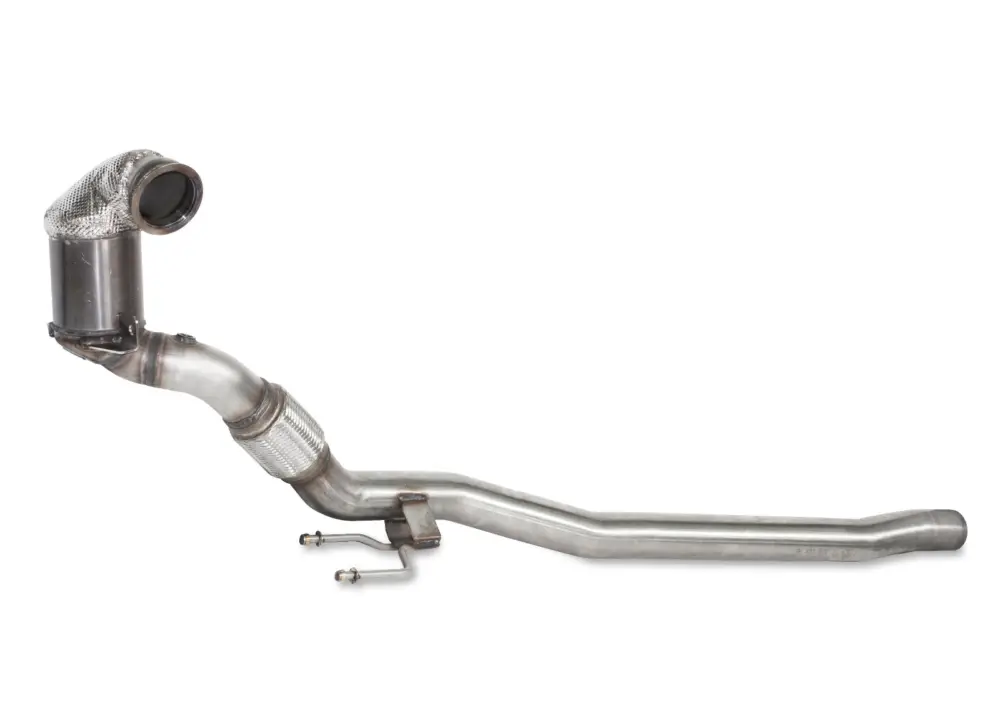 Pouze Dnes HJS downpipe 76 mm včetně katalyzátoru 200 cpsi pro Seat Leon III ST typ 3T (3V), emisní norma Euro 6, 4Drive, 1.8, 132kw (CJSB)