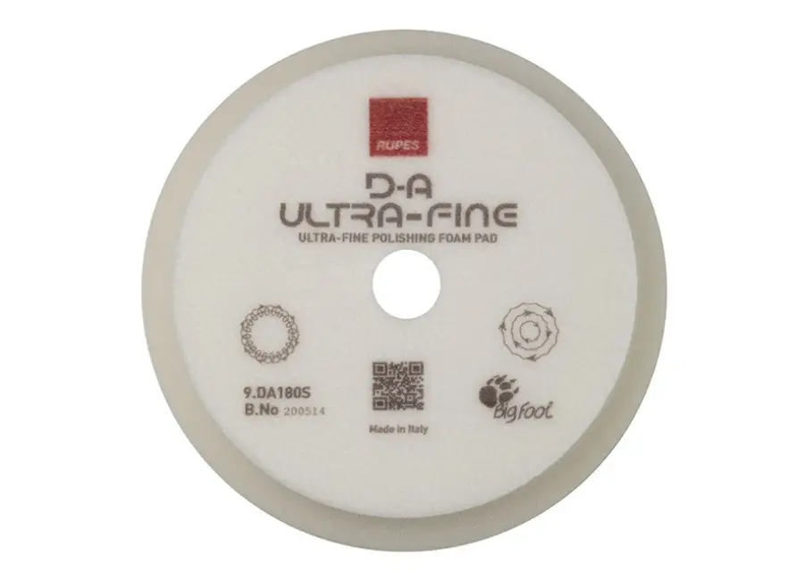 Výprodej RUPES High Performance ULTRA FINE Foam Pad - pěnový finišovací kotouč (ultra jemný) pro RUPES iBrid BigFoot nano, průměr 150/180 mm