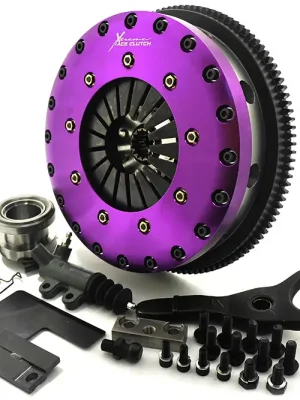 Xtreme Clutch dvoulamelová odpružená organická spojková sada vč. setrvačníku pro Toyota Supra 3.0 i Bi-Turbo (JZA80_) s kapacitou krouticího momentu 1000 Nm, r.v. 1993.05 - 2002.07 Originální