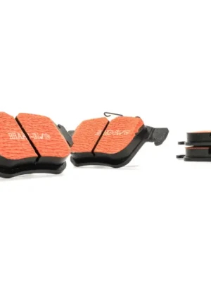 Jen Po Omezenou Doba Racingline zadní brzdové desky RP700 pro vozy platformy MQB s kotouči 300 x 12 mm / 272 x 10 mm a el. park. brzdou pro Volkswagen Polo AW 2017+ všechny přeplňované benzinové motory včetně GTI (1.0 / 1.5 / 2.0 TSI)