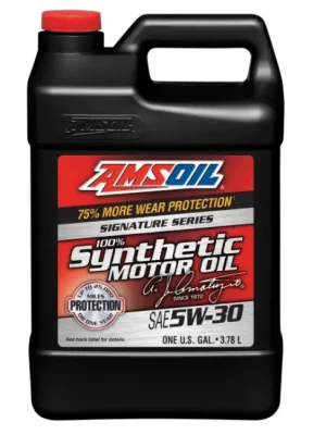 Plně syntetický motorový olej AMSOIL Signature Series 5W-30, objem 3,78 l (1 galon) Ihned K Objednání