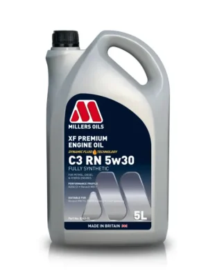 Plně syntetický motorový olej Millers Oils XF Premium C3 RN 5W-30 pro vozy Renault, objem 5l Kup Teď
