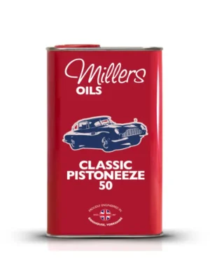 Jednorozsahový motorový olej Millers Oils - Classic Pistoneeze 50, objem 1l Jen Po Omezenou Doba