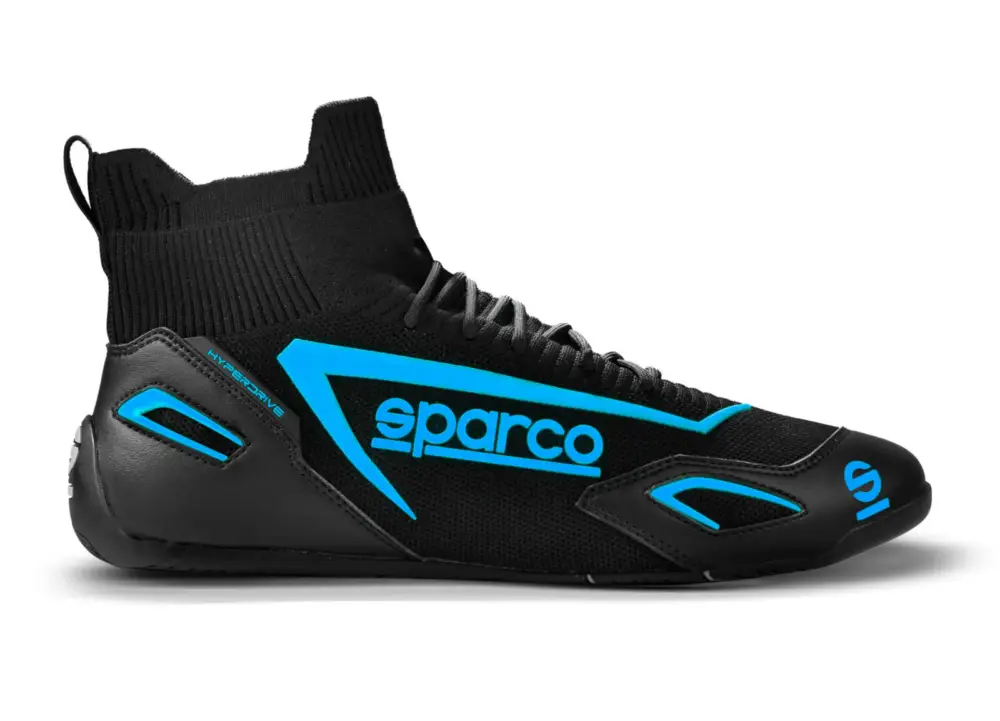 Vrácení Zdarma Herní boty Sparco Hyperdrive, barva černo-modrá, velikost 46