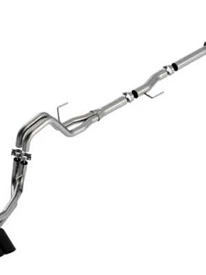 Vrácení Zdarma Borla Cat-Back výfukový systém "ATAK" pro Ford F-150 2,7l/3,5l V6 s aut. převodovkou, 4-dvéř., 2WD/4WD, CC/SHB (5' 7"), EC/SB (6' 7") s rozvorem 145,4", r.v. 2021-, typ koncovek černé