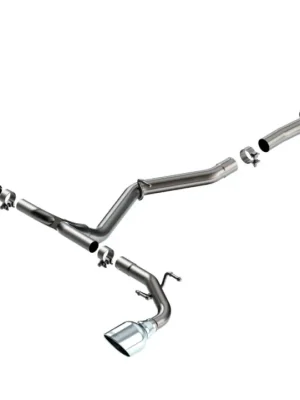 Nakupujte Hned Borla Cat-Back výfukový systém "S-Type" pro Subaru BRZ 2,4l 4-válec RWD 2-dvéř. r.v. 2022-2023, typ koncovek chromové