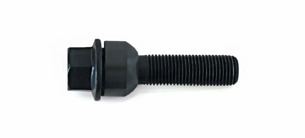 H&R šroub s pohyblivou kulovou desedací plochou R14 mm M14x1,5x44 mm, barva černá Jen Po Omezenou Doba