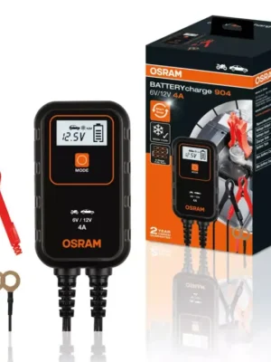Cenový Hit OSRAM BATTERYcharge nabíječka autobaterií pro 6V a 12V vozidla, typ 904