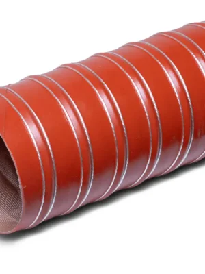 Objednat Nyní Escape6 dvouvrstvá flexibilní hadice pro přívod vzduchu, teplotní odolnost do +250°C, průměr 76 mm, délka 4 m