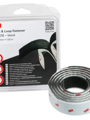 Omezená Nabídka 3M™ Hook & Loop™ háčky a smyčky samolepící suchý zip SJ352B, barva černá