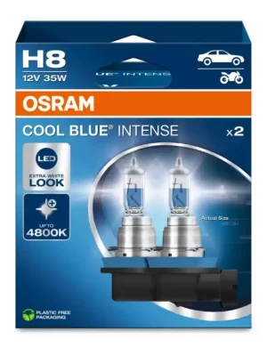 Kup Teď OSRAM COOL BLUE INTENSE NEXT GENERATION autožárovky - bílé světlo 5000 K, 2 ks v balení, patice H8