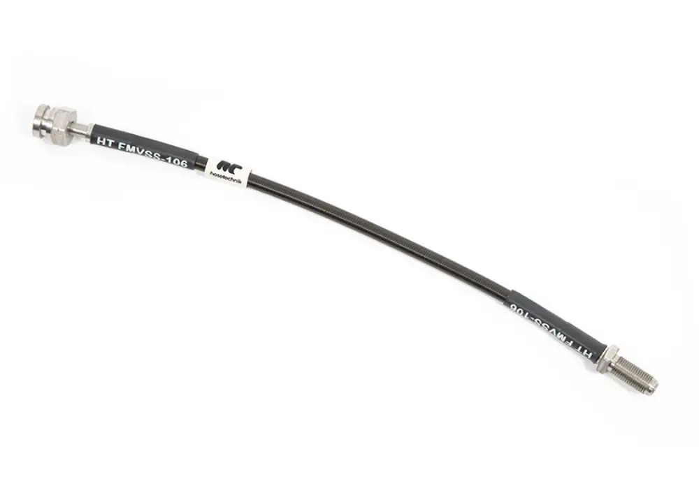 Aktuální Forge Motorsport sada opletených brzdových hadic pro Seat Arona, 1.0/1.5 TSI, barva černá