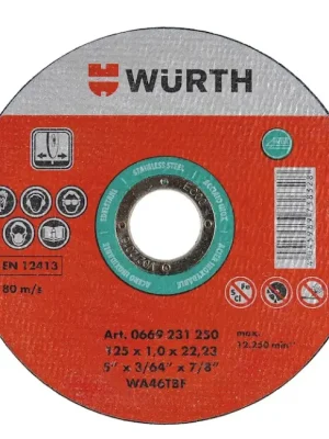Vysoce Kvalitní Würth řezný kotouč 115 x 22,2 x 1mm
