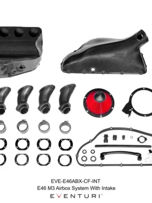 Eventuri hybridní karbonové sání pro BMW E46 M3, obsahuje airbox + sání Zlevněný