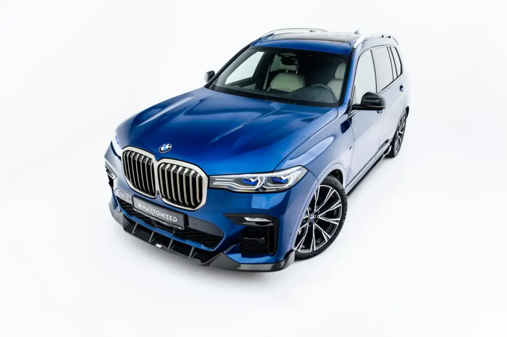 Akční Cena Maxton Design spoiler pod přední nárazník pro BMW X7 G07 M-Pack, materiál pravý karbon