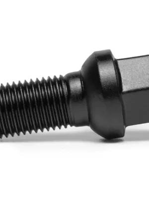 TPi kolový šroub, kulová dosedací plocha R13, šestihranná hlava (17 mm), závit 14x1,5, délka závitu 28 mm, barva černá Nakupujte Hned