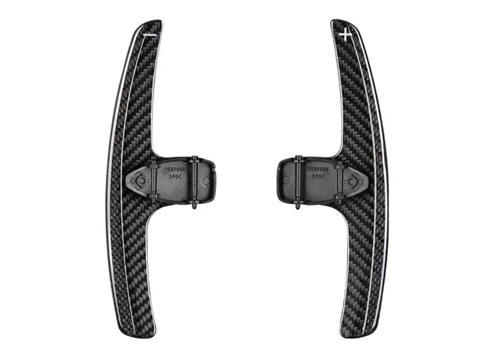 Ihned K Objednání Karbonová výměnná pádla pod volant pro Mercedes Benz GLA X156 (2015–2016), barva černý karbon