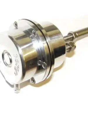 Pouze Dnes Forge Motorsport nastavitelný interní wastegate actuator pro Ford Focus RS Mk1, varianta tyčky Rovná, provedení Pístové, pružina zelená sériová