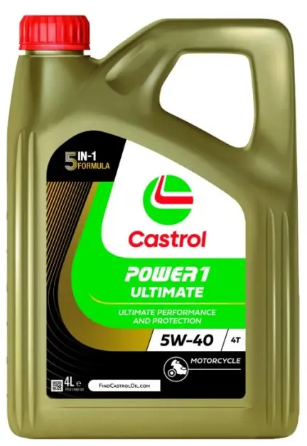 Motorový olej Castrol Power 1 Ultimate 4T 5W-40, 4L Cenově Výhodný