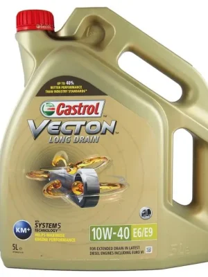 Nejlepší Volba Motorový olej Castrol VECTON Long Drain E6/E9 10W-40, 5L