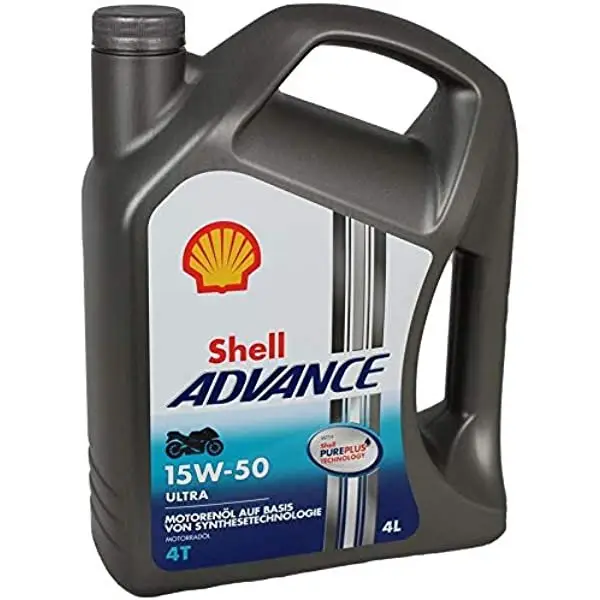 Odeslání Ihned Motorový olej Shell Advance Ultra 4T 15W-50, 4L