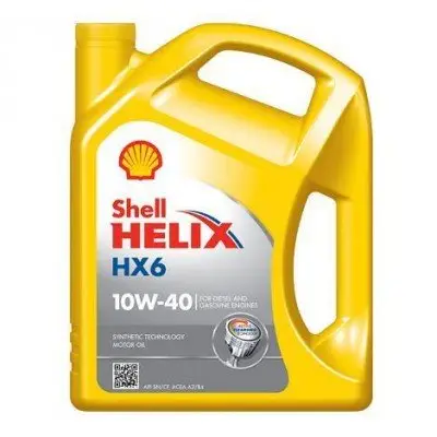 Motorový olej Shell Helix HX6 10W-40, 5L Ověřený
