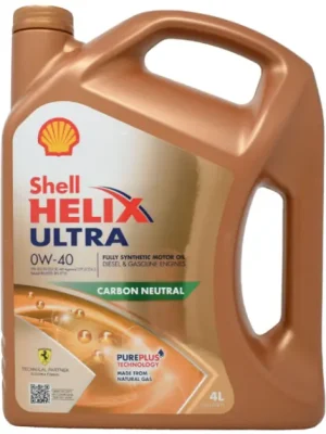 Motorový olej Shell Helix Ultra 0W-40, 4L Přímo Od Výrobce