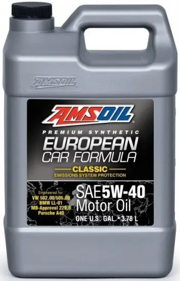 Poslední Šance Motorový olej Amsoil European Car Formula Classic 5W-40, 3,78L