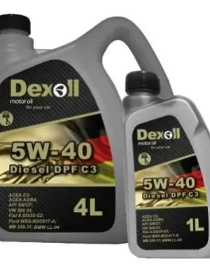 Motorový olej Dexoll Diesel DPF C3 5W-40, 4L Značkový