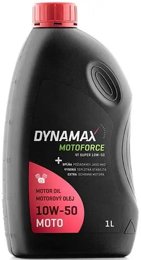 Nakupujte Hned Motorový olej Dynamax Motoforce Super 4T 10W-50, 1L
