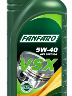 Vysoce Kvalitní Motorový olej Fanfaro VSX 5W-40, 1L