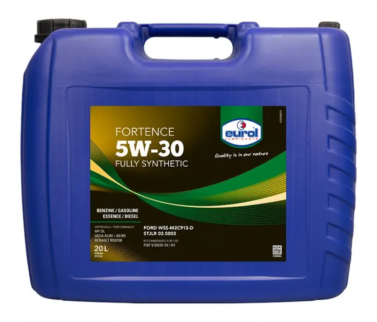 Motorový olej Eurol Fortence A5 5W-30, 20L Vrácení Zdarma