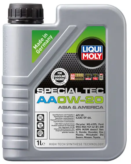 Autentický Motorový olej Liqui Moly Special Tec AA 0W-20, 1L