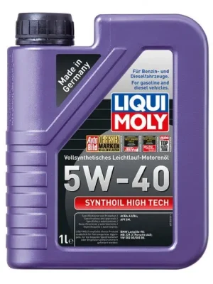 Motorový olej Liqui Moly Synthoil High Tech 5W-40, 1L Poslední Šance
