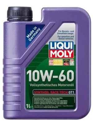 Motorový olej Liqui Moly Synthoil Race Tech GT1 10W-60, 1L Nízká Cena