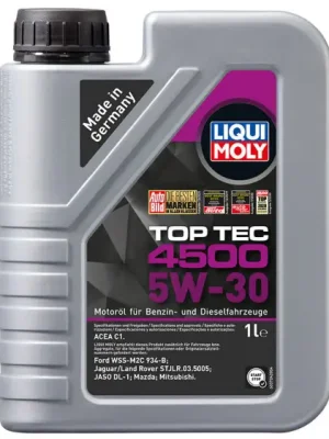 Kup Teď Motorový olej Liqui Moly Top Tec 4500 5W-30, 1L