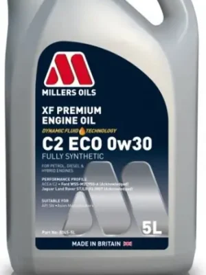 Ihned K Objednání Motorový olej Millers Oils XF Premium C2 ECO 0W-30, 5L