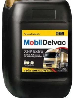Motorový olej Mobil Delvac XHP Extra 10W-40, 20L Vrácení Zdarma
