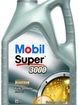 Motorový olej Mobil Super 3000 X1 5W-40, 5L Cenová Bomba