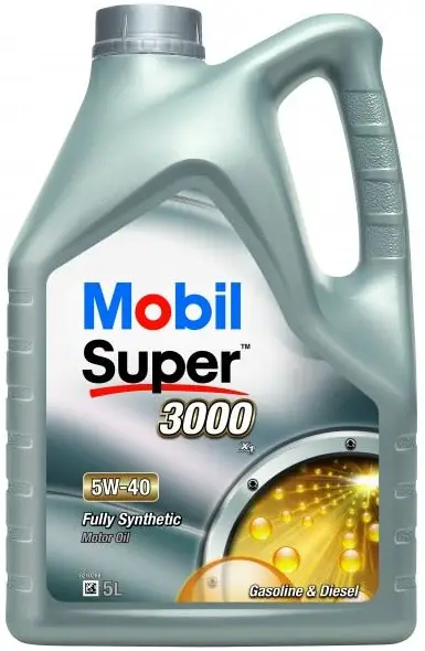 Motorový olej Mobil Super 3000 X1 5W-40, 5L Cenová Bomba