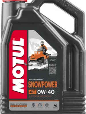 Motorový olej Motul Snowpower 4T 0W-40, 4L Akční Nabídka