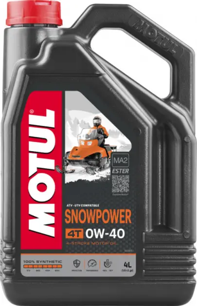 Motorový olej Motul Snowpower 4T 0W-40, 4L Akční Nabídka