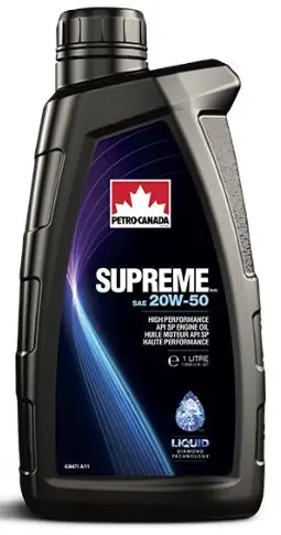 Motorový olej Petro-Canada Supreme 20W-50, 1L Oblíbený