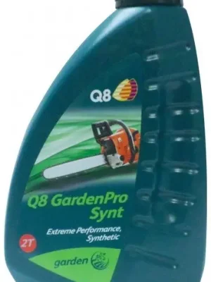 Motorový olej Q8 Garden Pro Synt 2T, 1L Finální Výprodej