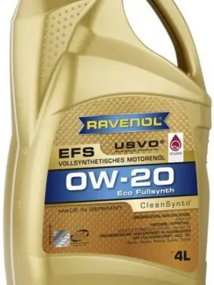 Motorový olej Ravenol EFS 0W-20, 4L Sezónní Sleva