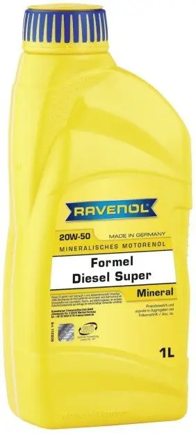 Motorový olej Ravenol Formel Diesel Super 20W-50, 1L Expresní Doručení