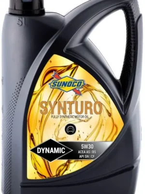 Motorový olej Sunoco Synturo Dynamic 5W-30, 5L Sezónní Sleva