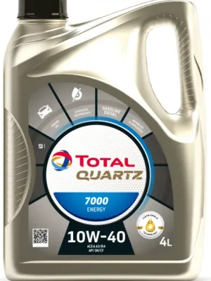 Ověřený Motorový olej Total Quartz Energy 7000 10W-40, 4L