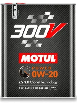 Olej motorový Motul 0W-20 300V POWER, 2L Tovární Cena