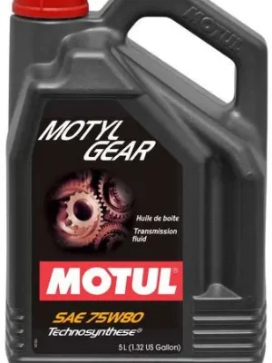 Převodový olej Motul MOTYLGEAR 75W-80, 5L Nízká Cena